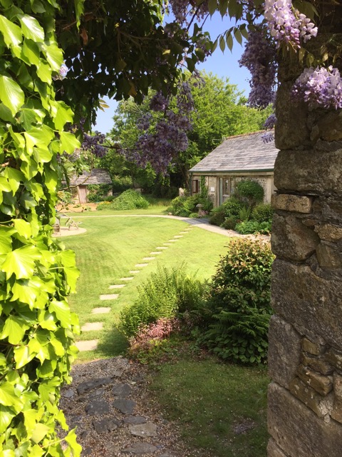 view parking to studio.JPG